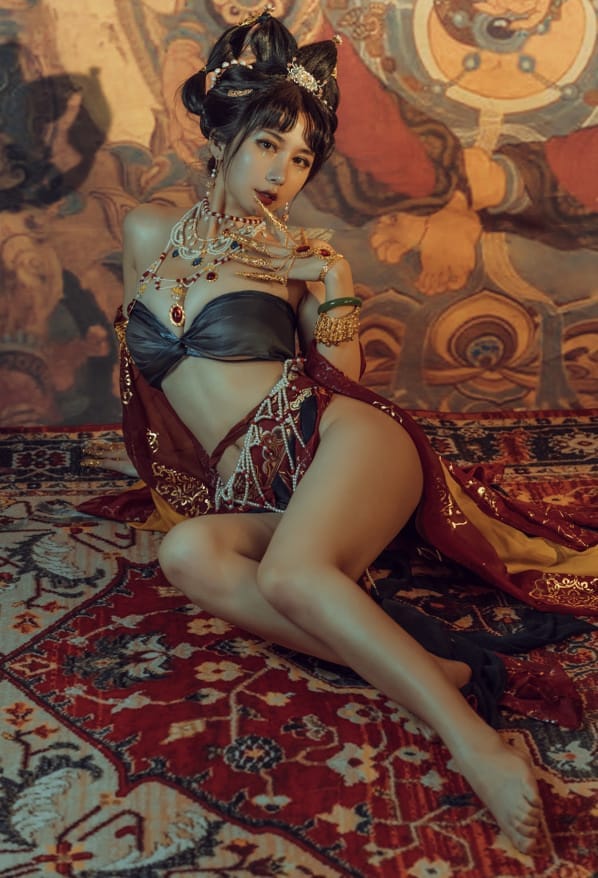 Genji云溪溪 –NO.001 奶桃 敦煌[45P/505MB]