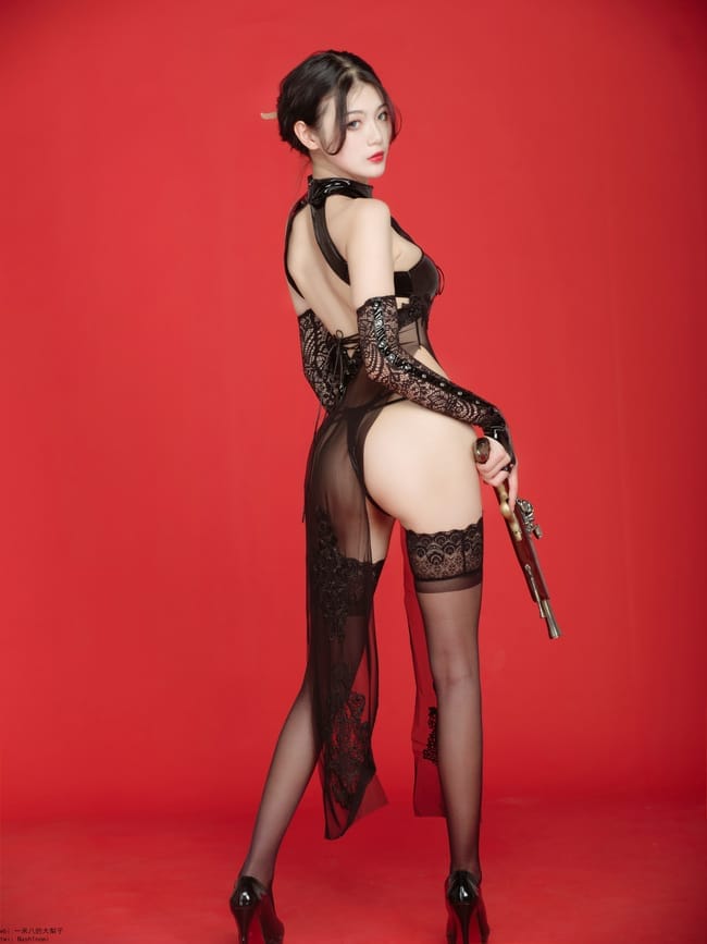 一米八的大梨子 – NO.17 旗袍纹 [10P-79MB]