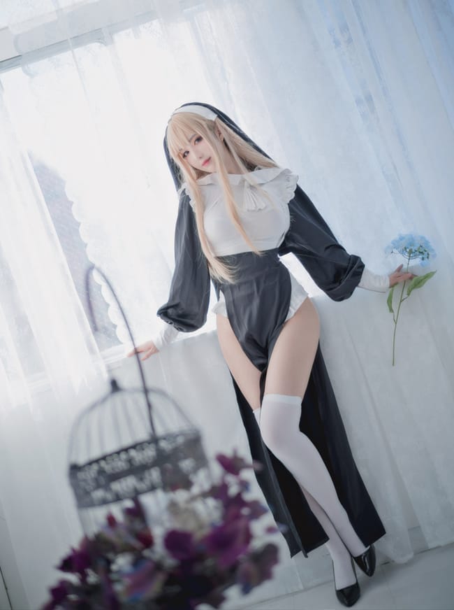 Shika小鹿鹿 – NO.089 修女[16P-172MB]