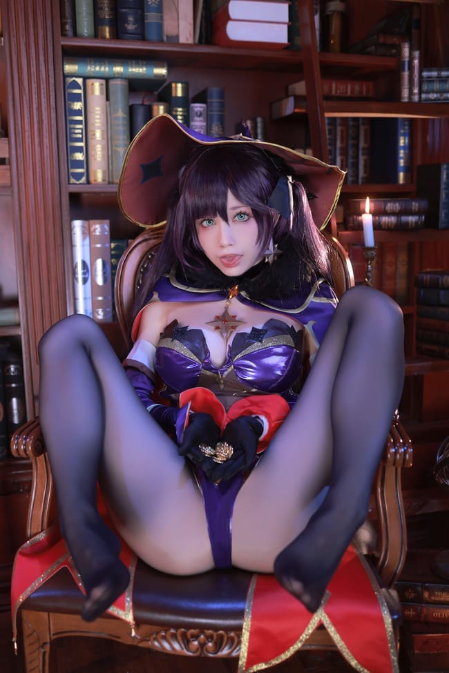 水淼aqua – NO.122 原神 莫娜[75P-89MB]