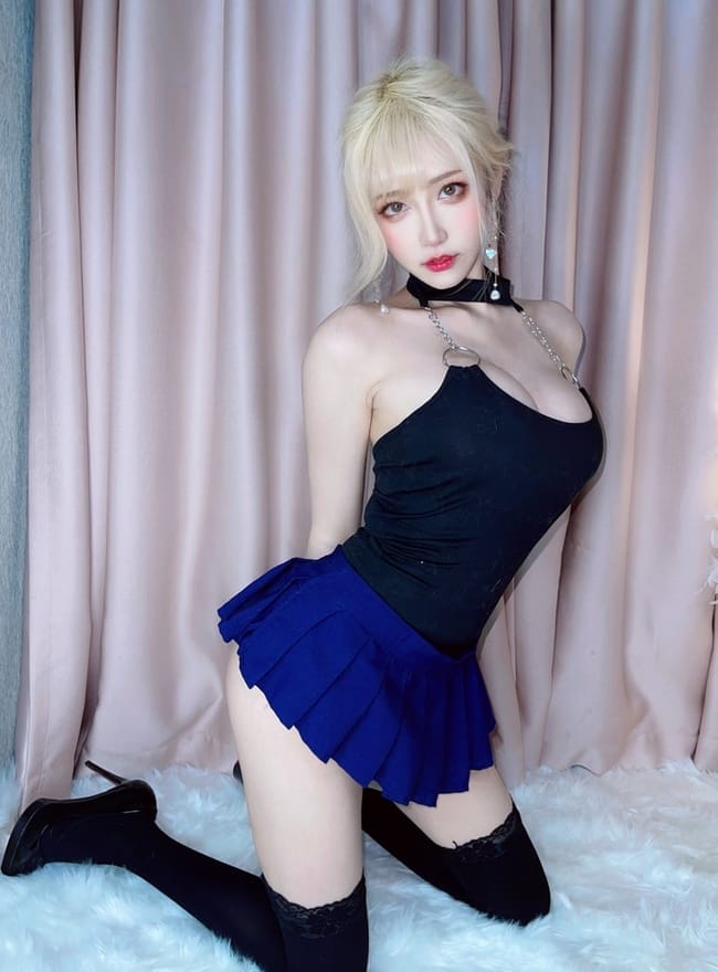 啾小妍 – NO.04 金发芭比[40P-113MB]