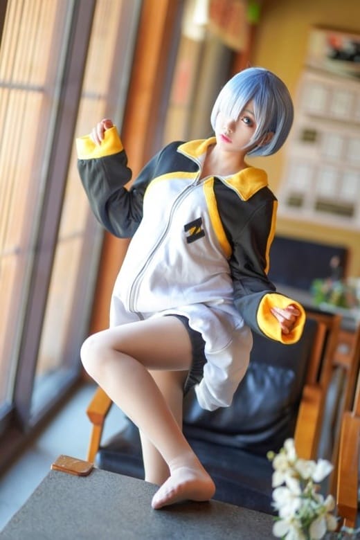 [喵糖映画]VOL.449 雷姆蓝发 [23P/389MB]