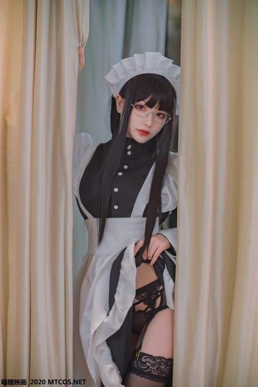 喵糖映画 VOL.120 钕仆眼镜娘[36P/395M]