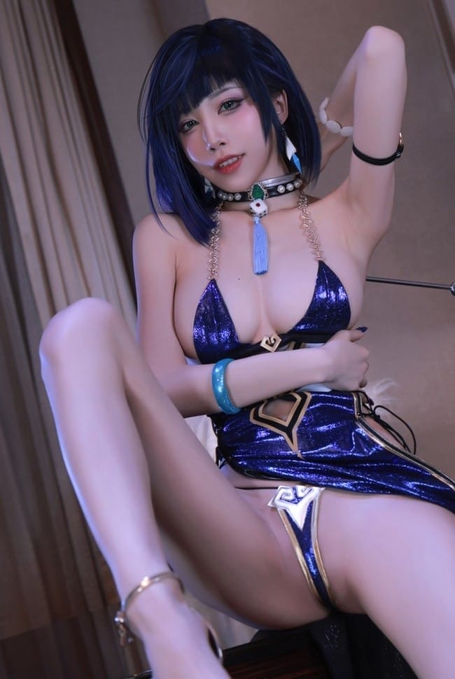 水淼aqua – NO.141 夜兰同人礼服+自拍[108P-334MB]