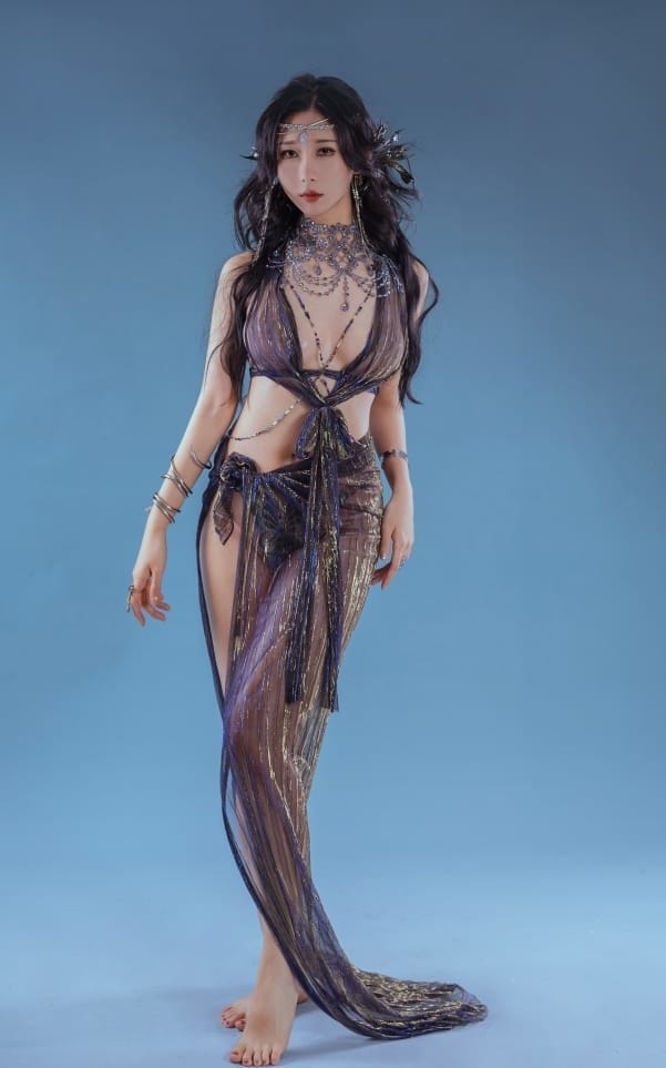 云溪溪 – NO.56 奶桃 塞壬七世·海妖[28P-323M]