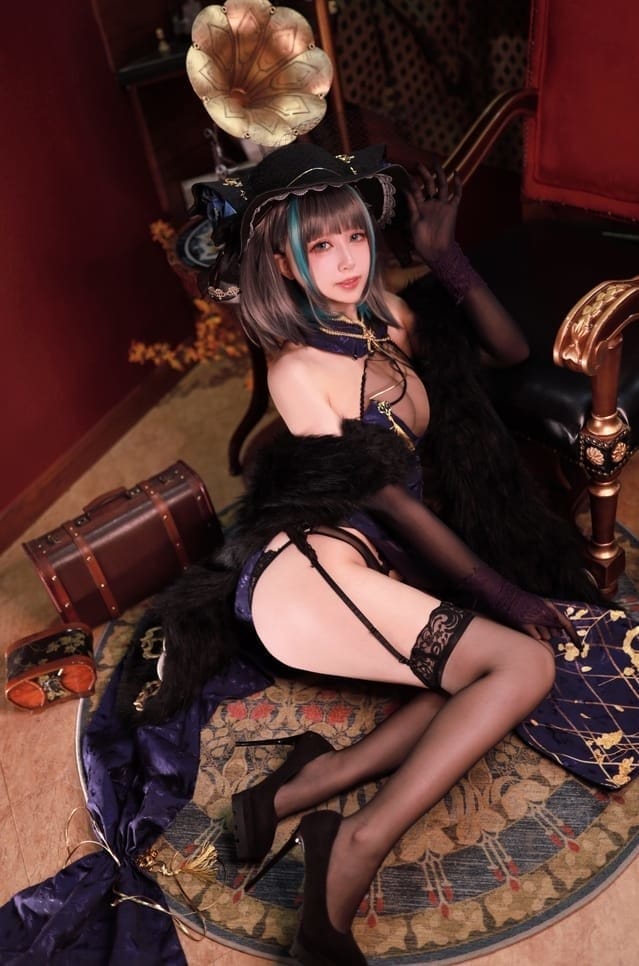 黑白御猫 NO.07 柴郡旗袍 [37P-122M]