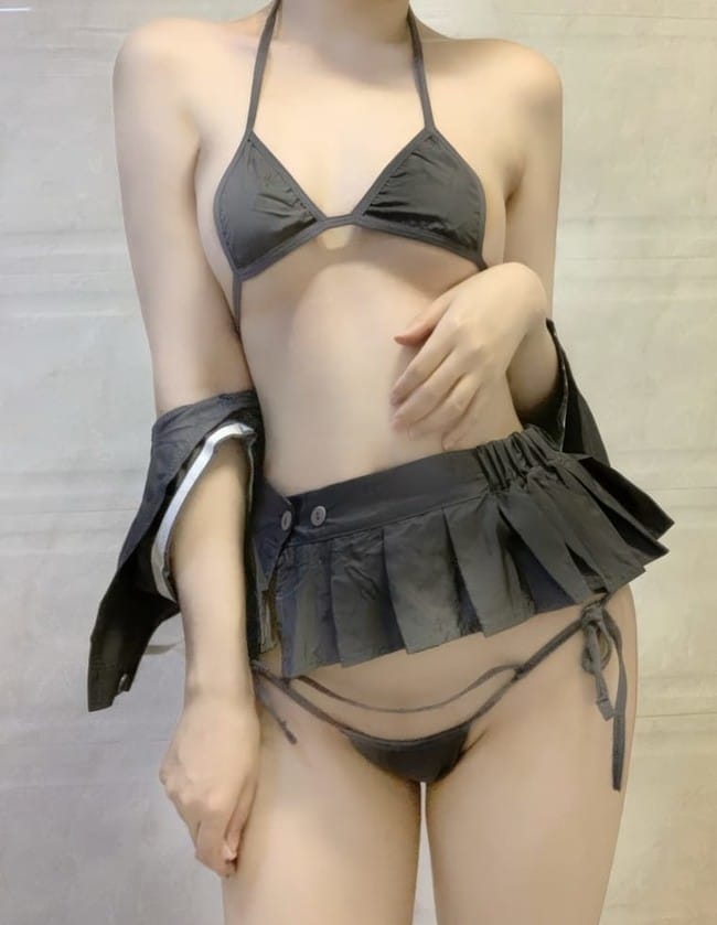 [微密圈]相扑猫 –情趣JK献礼 [20P-56M]