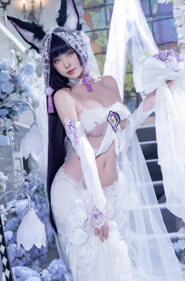 清水由乃 – NO.077 碧蓝航线 武藏 紫藤花[51P1V-638MB]