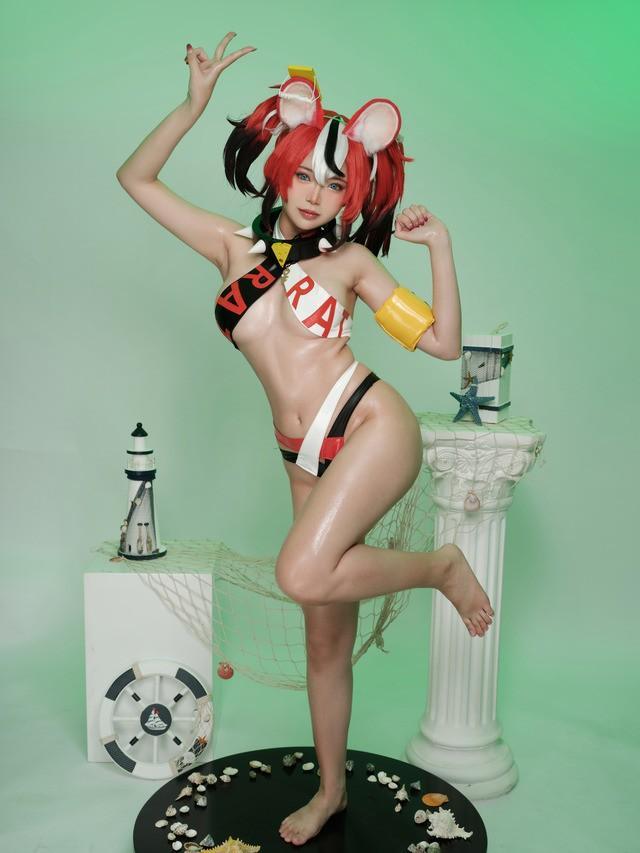 ZinieQ – Hololive-Hakos Baelz [39P+2V／1.19GB]