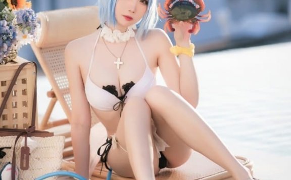 焖焖碳 – NO.18 加斯科涅泳装[28P-186MB]