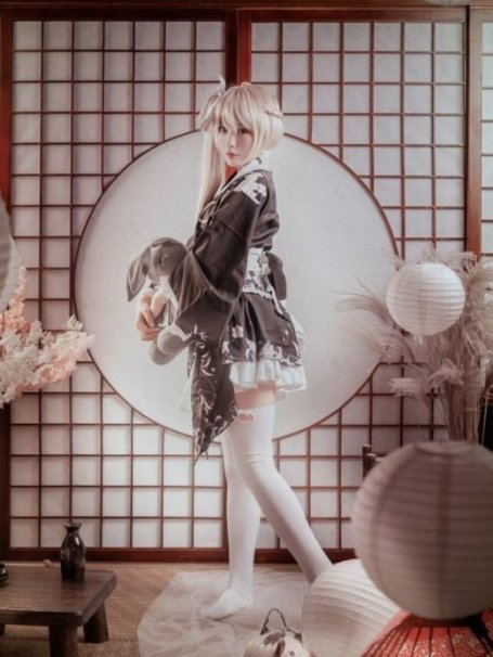 喵糖映画 VOL.142 和服之哥特来喽 [30P/386M]
