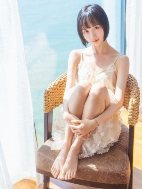 [喵糖映画]VOL.201 暖阳的海 [22P/540MB]