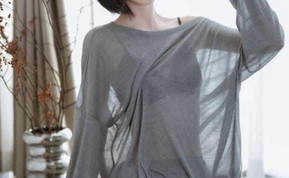 许岚LAN – NO.27 半透毛衣 [40P-568M]