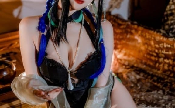 二佐Nisa – NO.176 《泰拉夏日纪事》方舟夜半泳装[32P-579M]