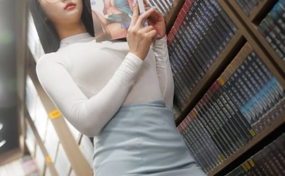 Bomi (보미) – NO.91 [Bimilstory] Vol.38 Part-timer Girl at a Comic Book Cafe (Part 1)[115P3V-5.80G]