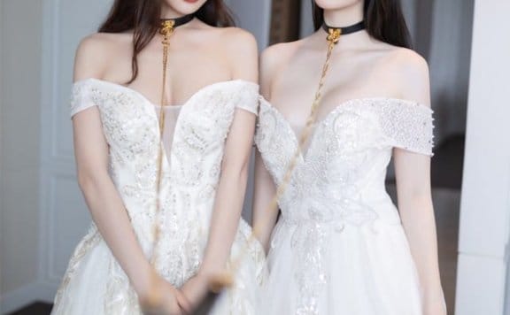 是小逗逗&陆萱萱 – 双人婚纱 [100P-1.13GB]