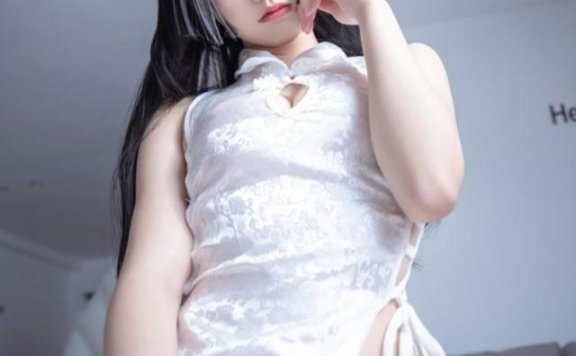 面饼仙儿 – NO.144 白色旗袍[60P-510MB]