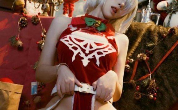 九曲Jean – NO.140 尼尔·机械纪元 2B圣诞 [40P-704MB]